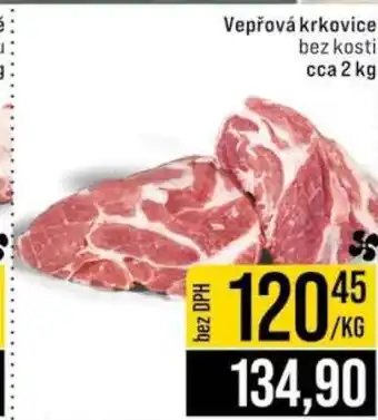 Jip Vepřová krkovice bez kosti cca 2 kg nabídka