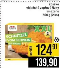 Jip Vossko vídeňské vepřové řízky smažené nabídka