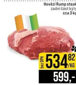 Jip Hovězí rump steak nabídka