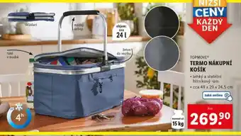 Lidl TOPMOVE TERMO NÁKUPNÍ KOŠÍK nabídka