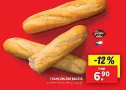 Lidl Francouzská bageta nabídka
