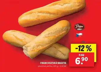 Lidl Francouzská bageta nabídka