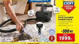 Lidl SILVERCREST ČISTIČ ČALOUNĚNÍ A KOBERCŮ 800 W nabídka
