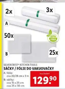 Lidl SILVERCREST KITCHEN TOOLS SÁČKY / FÓLIE DO VAKUOVAČKY nabídka