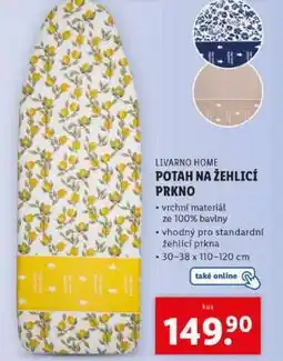 Lidl LIVARNO HOME Potah na žehlicí prkno nabídka