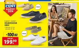 Lidl ESMARA LIVERGY VOLNOČASOVÁ OBUV nabídka