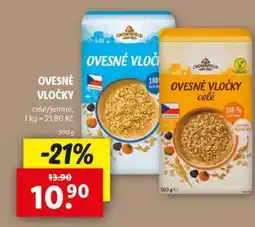 Lidl Ovesné vločky nabídka