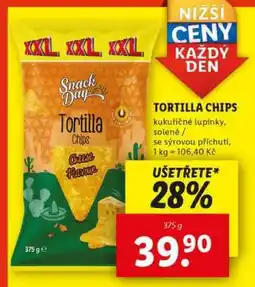 Lidl Tortilla Chips nabídka