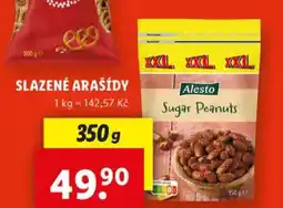 Lidl Alesto Sugar Peanuts nabídka