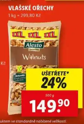 Lidl Vlašské ořechy nabídka