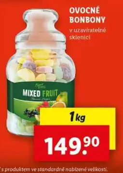 Lidl Ovocné bonbóny nabídka