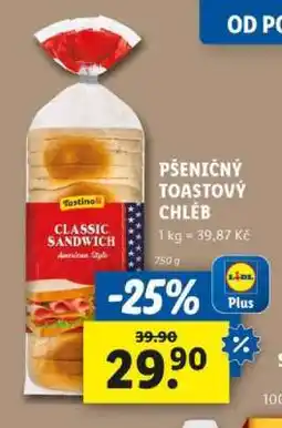 Lidl Tastino Classic Sandwich nabídka