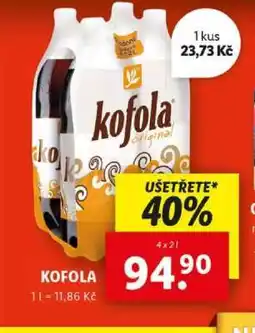 Lidl Kofola nabídka