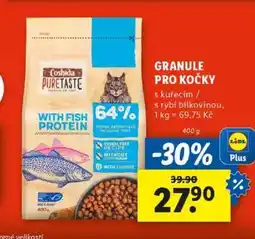Lidl Granule pro kočky nabídka