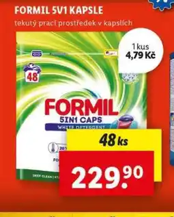 Lidl FORMIL 5v1 KAPSLE nabídka