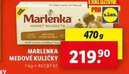 Lidl MARLENKA Medové kuličky nabídka