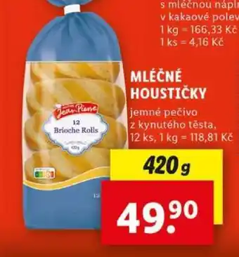 Lidl Mléčné houstičky nabídka