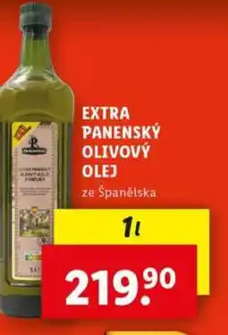 Lidl Extra panenský olivový olej nabídka
