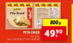 Lidl Pita chléb nabídka