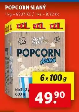 Lidl POPCORN SLANÝ nabídka