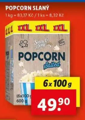 Lidl POPCORN SLANÝ nabídka