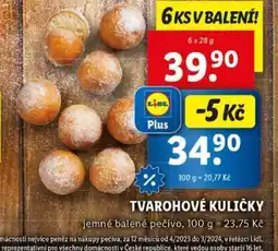 Lidl Tvarohové kuličky nabídka