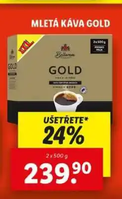 Lidl MLETÁ KÁVA GOLD nabídka