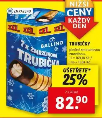 Lidl Ballino Trubičky nabídka