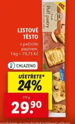 Lidl Listové těsto nabídka