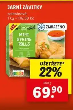 Lidl Jarní závitky nabídka
