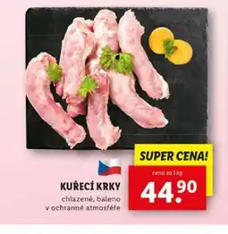Lidl Kuřecí krky nabídka