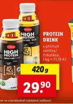 Lidl Milbona High Protein Drink nabídka
