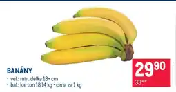Makro Banány nabídka