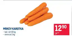 Makro MRKEV KAROTKA nabídka