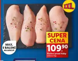 Lidl Kuřecí prsní řízky nabídka
