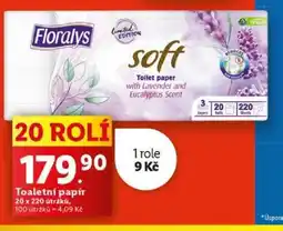 Lidl Floralys Toilet Paper nabídka