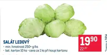 Makro Salát ledový nabídka