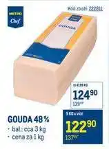 Makro Gouda 48% nabídka