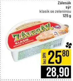 Jip Zálesák sýr klasik se zeleninou 125 g nabídka