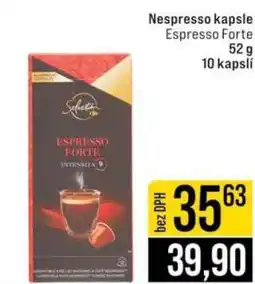 Jip Nespresso kapsle Espresso Forte nabídka