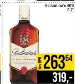 Jip Ballantine's 40% 0,7 l nabídka