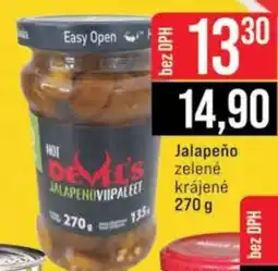 Jip Jalapeño zelené krájené nabídka