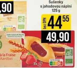 Jip Sušenky s jahodovou náplní nabídka