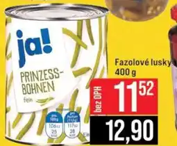 Jip ja! PRINZESS-BOHNEN Fein nabídka