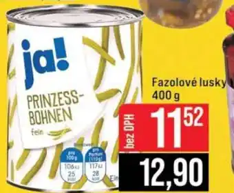 Jip ja! PRINZESS-BOHNEN Fein nabídka