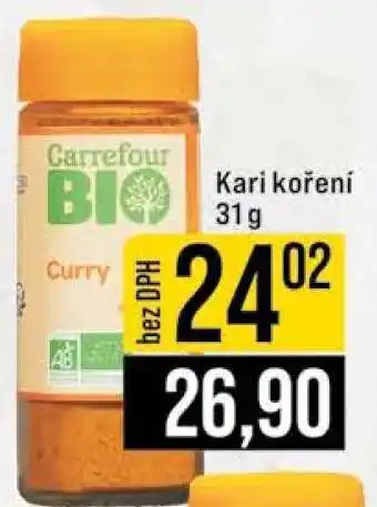 Jip Kari koření nabídka