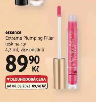 dm drogerie Essence lesk na rty nabídka