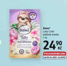dm drogerie Balea pleťová maska nabídka
