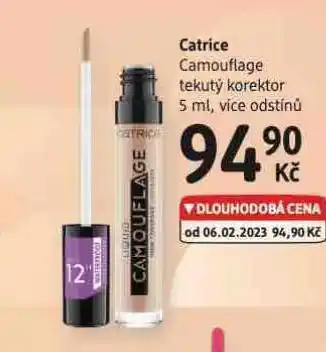 dm drogerie Catrice tekutý korektor nabídka