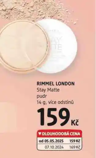 dm drogerie Rommel london pudr nabídka
